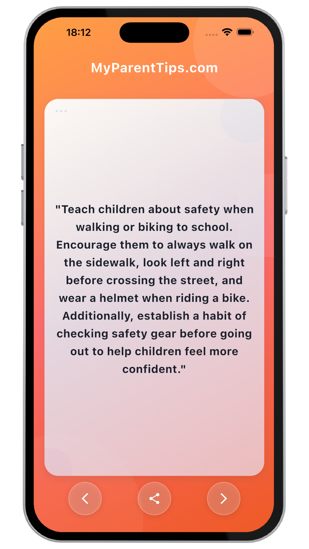 My Parent Tips Screenshot 2