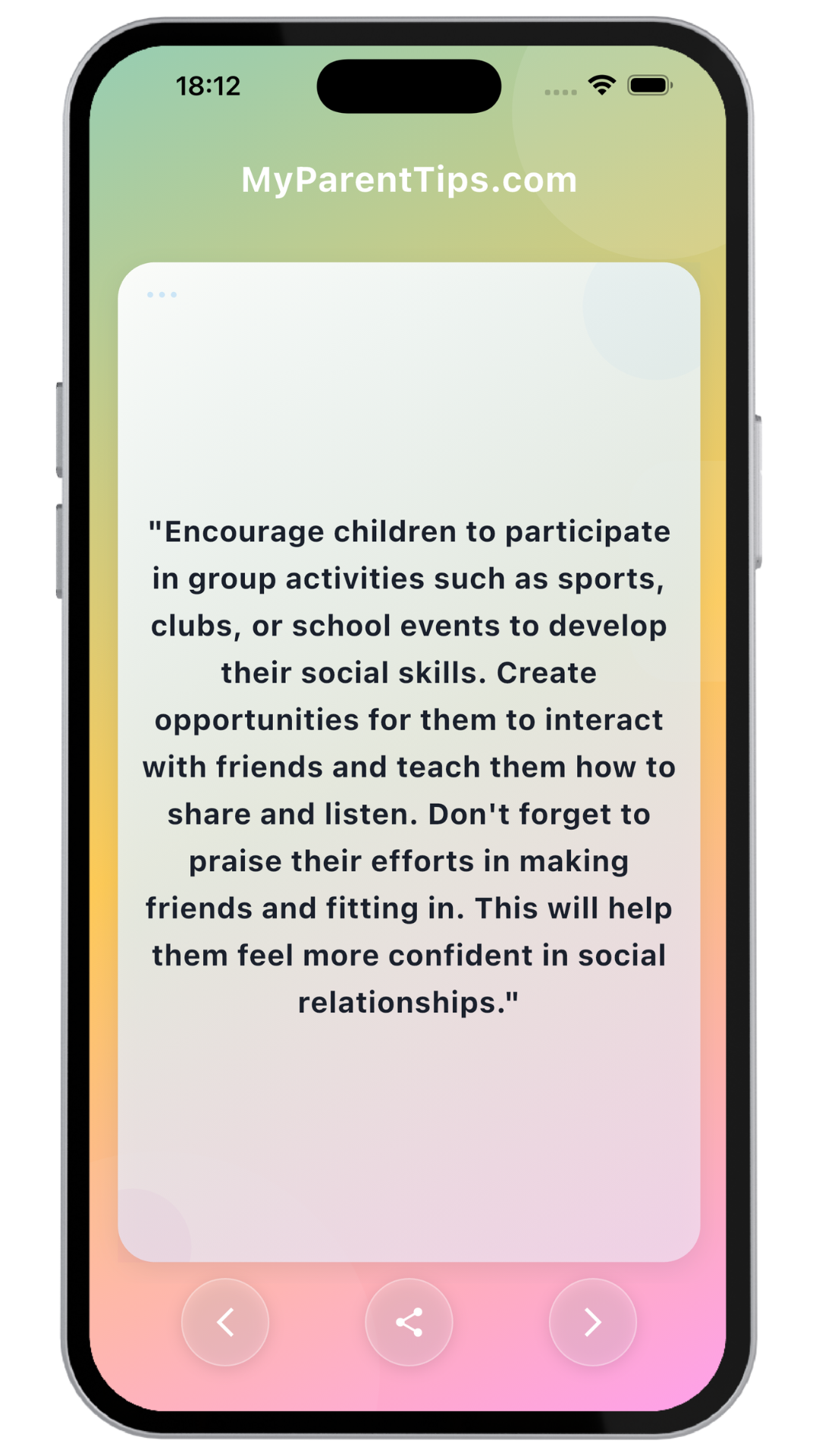 My Parent Tips Screenshot 4